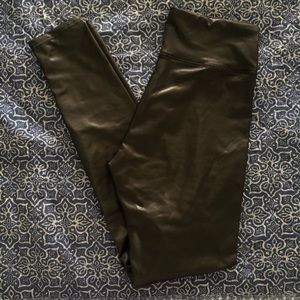 faux leather leggings